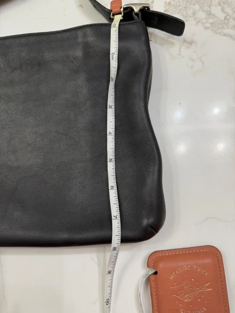 COACH 9407 Legacy Slim Shoulder Bag Black Leather Zip Vintage